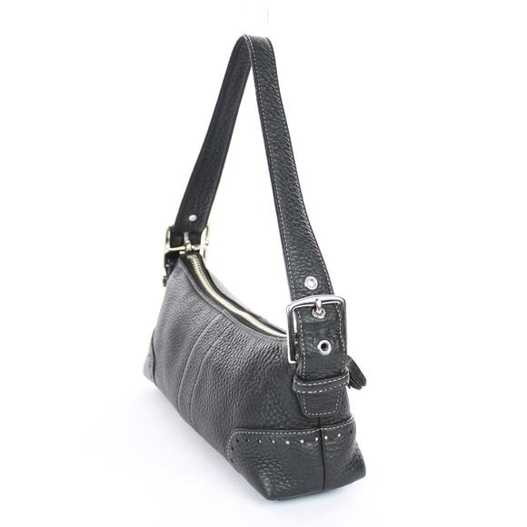 Coach Black Hamilton Leather Bag - Picture 4 of 7